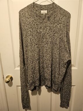 Wilfred Marled 26 Ptp Gray Crewneck Pullover Sweater